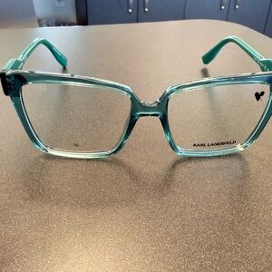 Karl Lagerfeld Teal Eyewear
